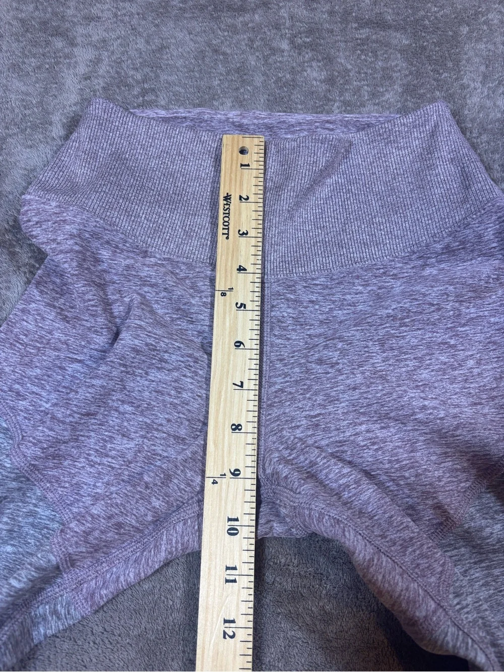 ALO Yoga Colorblock High-Waist Athletic Leggings Pink Purple Gray Womens Small
